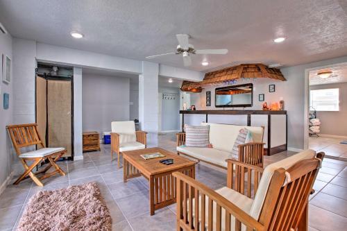 Canalfront Bayou Vista Home With Pool Access And Deck!