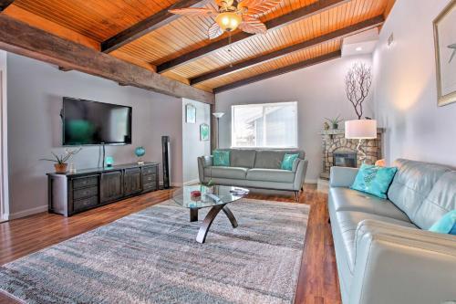 Canalfront Bayou Vista Home With Pool Access And Deck!