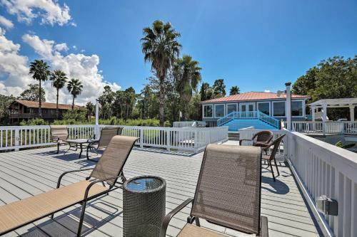 Home With Deck And Dock On San Jacinto River!