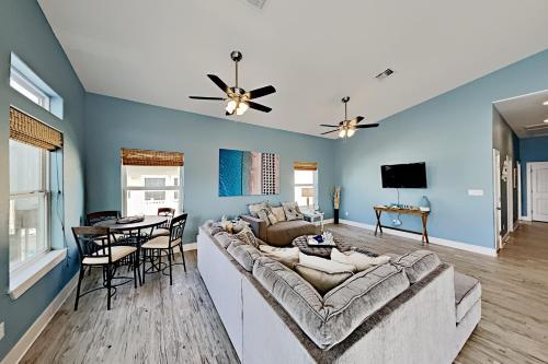 New Listing! Coastal Haven With Observation Deck Home