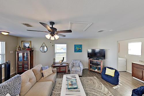 Delightful Coastal Escape With Multiple Decks Home