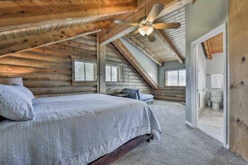 Cozy Eden Log Home Near Outdoor Activities