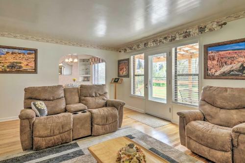 Panguitch Home With Patio About 24 Mi To Bryce Canyon