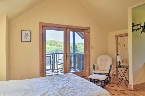 Timber Frame Cabin With South Holston Lake Views