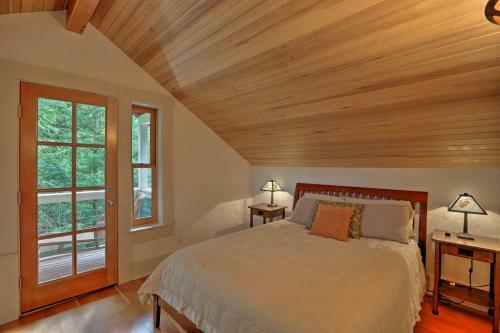 Lopez Island Hideaway With Coastal Views And Deck