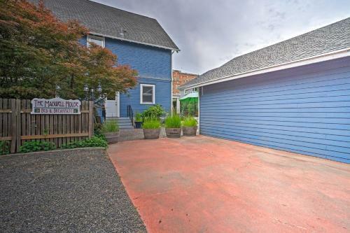 Idyllic Wine Country Bandb With Yard Walk To Town