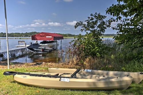 Lakefront Hayward Home With Fire Pit By Ski Trails!