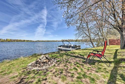 Remodeled Rice Lake Hideaway Home With Dock And Deck