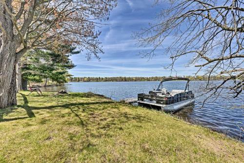 Remodeled Rice Lake Hideaway Home With Dock And Deck