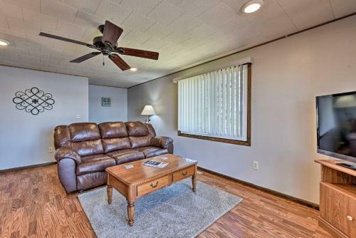 Remodeled Rice Lake Hideaway Home With Dock And Deck