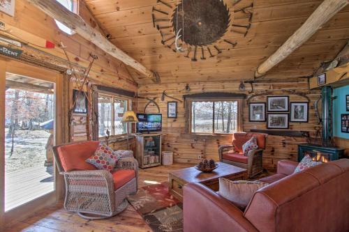 Cabin With Private Island Less Than 6 Miles To Sand Valley!