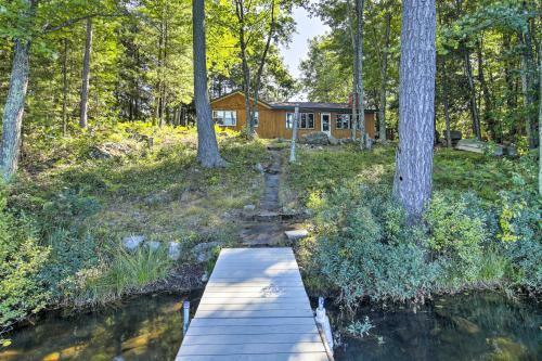 Rhinelander Hideaway With Dock On Velvet Lake!