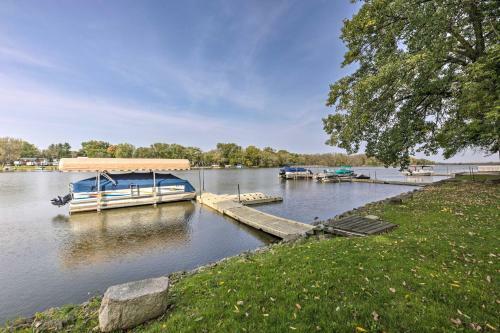 Rock River Waterfront Cabin Dock And Game Room