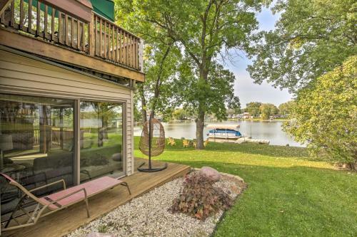 Rock River Waterfront Cabin Dock And Game Room