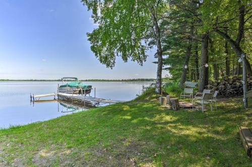 White Lake Home With Patio, Fire Pit, Boat Dock!
