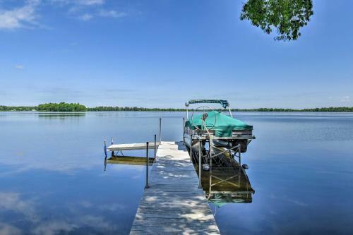 White Lake Home With Patio, Fire Pit, Boat Dock!