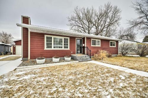 Inviting Sheridan Home With Theater Room And Deck