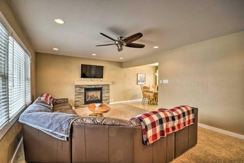 Inviting Sheridan Home With Theater Room And Deck