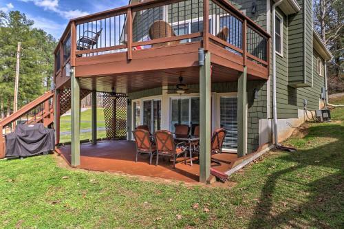 Lakefront Eatonton House With Dock Near Boat Ramp!