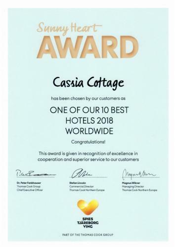 Hotel Cassia Cottage