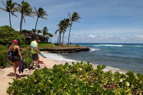 Poipu Manualoha 404 - Oceanview - 2br/2.5ba�
