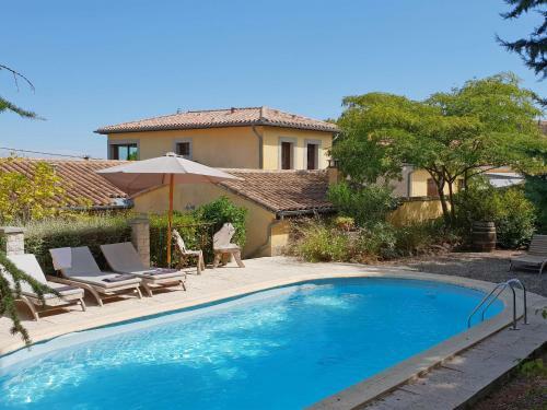 Luxury Villa In Preixan With A View Of Carcassonne