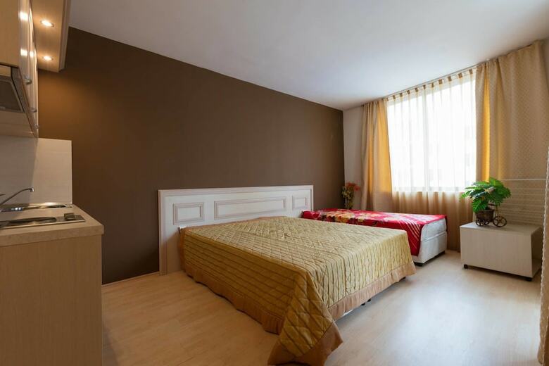 Aparthotel Studio With Balcony & Pool View