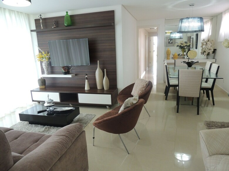 Apartamentos Lindo Amplo 3 Quarto Em Pr�dio Frente Mar