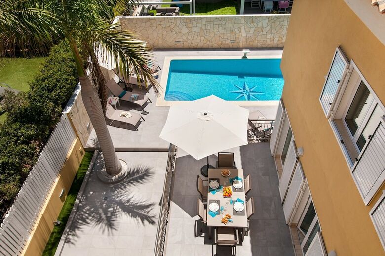 Villa Curie In Sonnenland With Pool