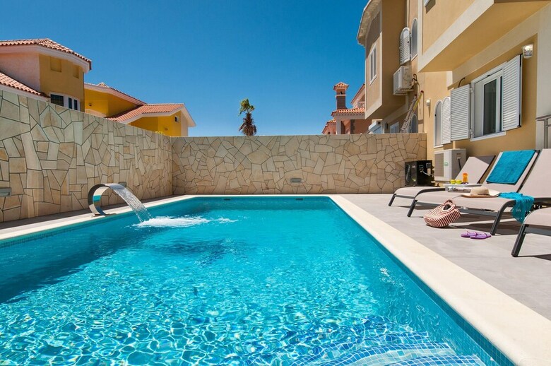Villa Curie In Sonnenland With Pool