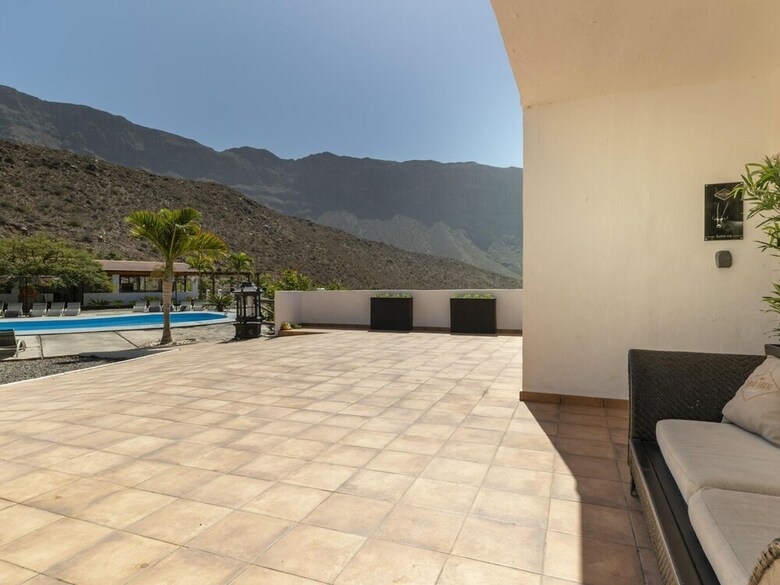 Lovely Holiday Home In Fataga With Garden