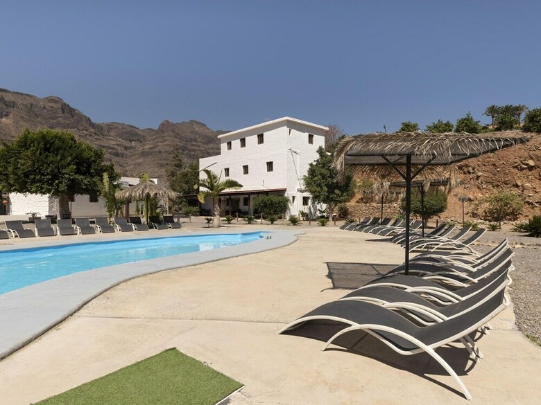 Lovely Holiday Home In Fataga With Garden