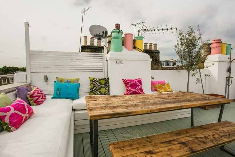 Apartamentos Beautiful 2 Bed House In Portobello W Rooftop