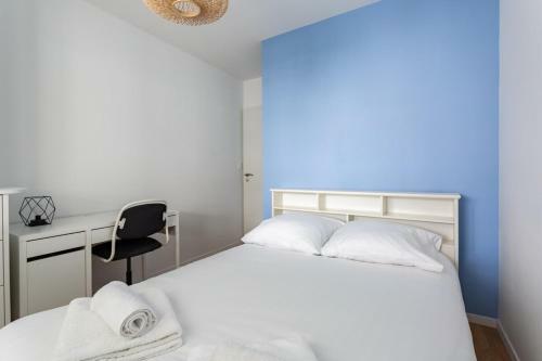 Apartamento Le Mermoz - Spacieux 2 Chambres Avec Grand Balcon
