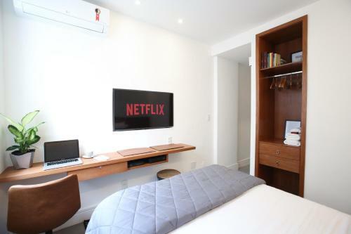 Apartamento Unhotel - Studio Design Moderno, Av. Atl�ntica - Copacabana.