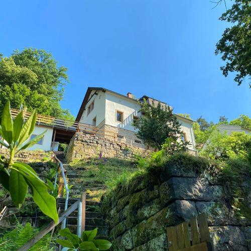 Apartamento Luxusboofe - Ferienhaus Am Lilienstein