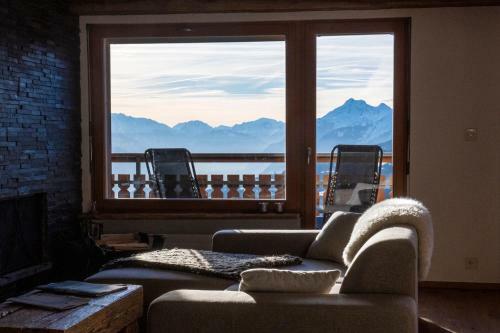 Apartamento Modernity And Authenticity In Crans-montana, Breathtaking Panorama.