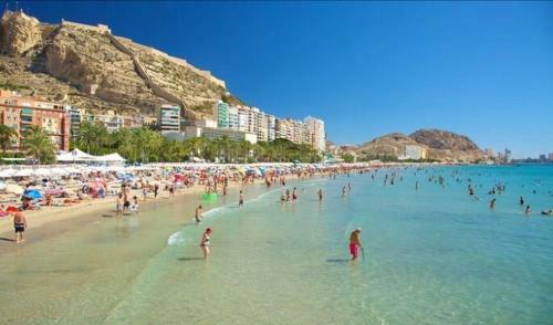 Apartamento Alicante Centre ,plage Et Quartier Anim�,wifi Clim