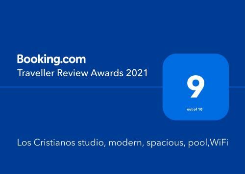 Apartamento Los Cristianos Studio, Modern, Spacious, Pool,wifi