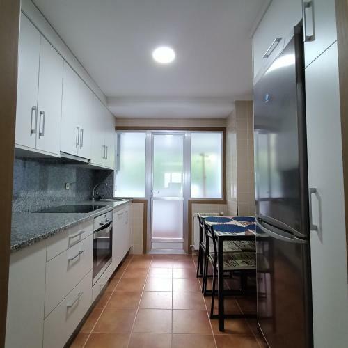 Apartamento Baiona Primera Linea Playa 6 Huesped Con Garaje