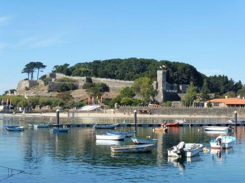 Apartamento Baiona Primera Linea Playa 6 Huesped Con Garaje