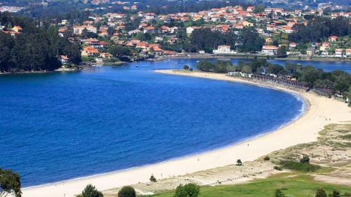 Apartamento Baiona Primera Linea Playa 6 Huesped Con Garaje