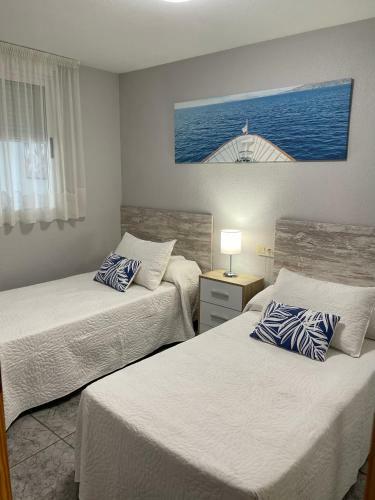 Apartamento En Plaza Triangular Y Muy Cerca De La Playa