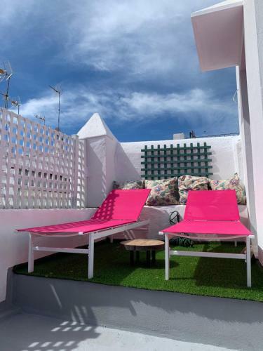 Apartamento The Traveller`s House Atico La Buganvilla Con Terraza