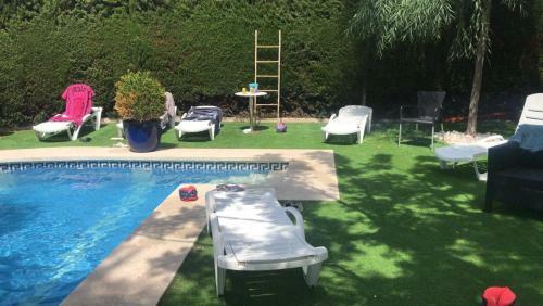 Villa Magnifica Casa A Pie Del Mar Con Piscina Individal