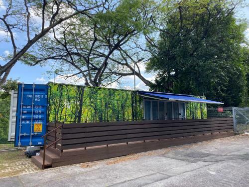 Shipping Container Hotel At Haw Par Villa