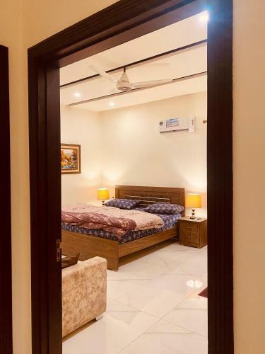Fully Serviced 2 Br Independent Portion In Wapda City