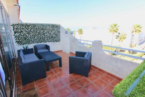 Apartamento �tico Duplex En 1a L�nea De Mar