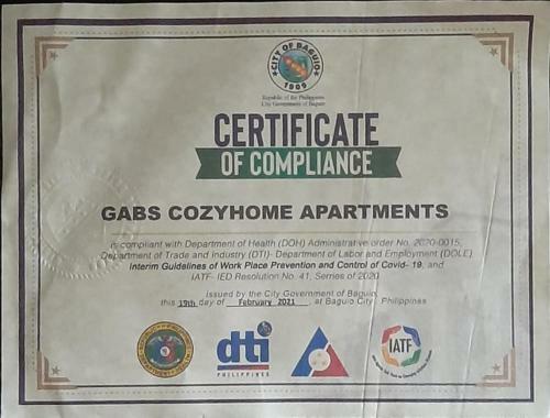 Gab's Cozyhome Apartments At Bonbel Condominium