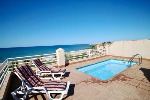 Apartamento �tico Espectacular Con Piscina Privada En Primera L�nea de Playa